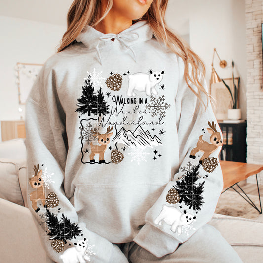 Walking In A Winter Wonderland DTF Print