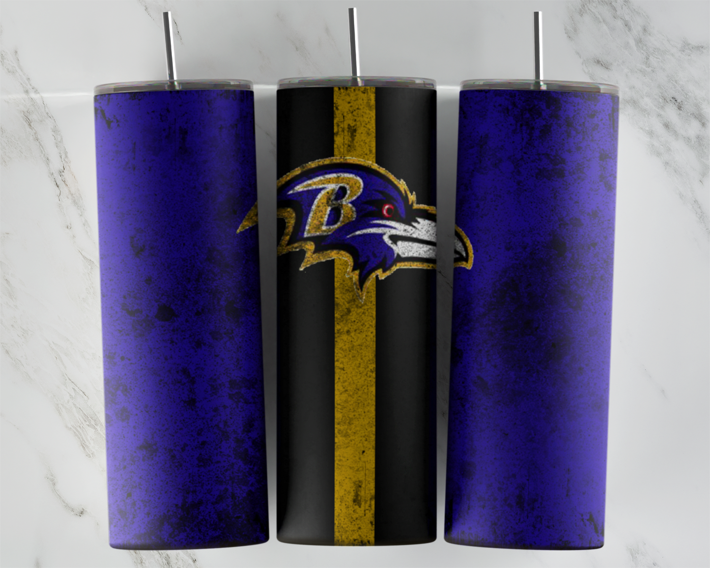 Ravens Football Sports Grunge Logo Style