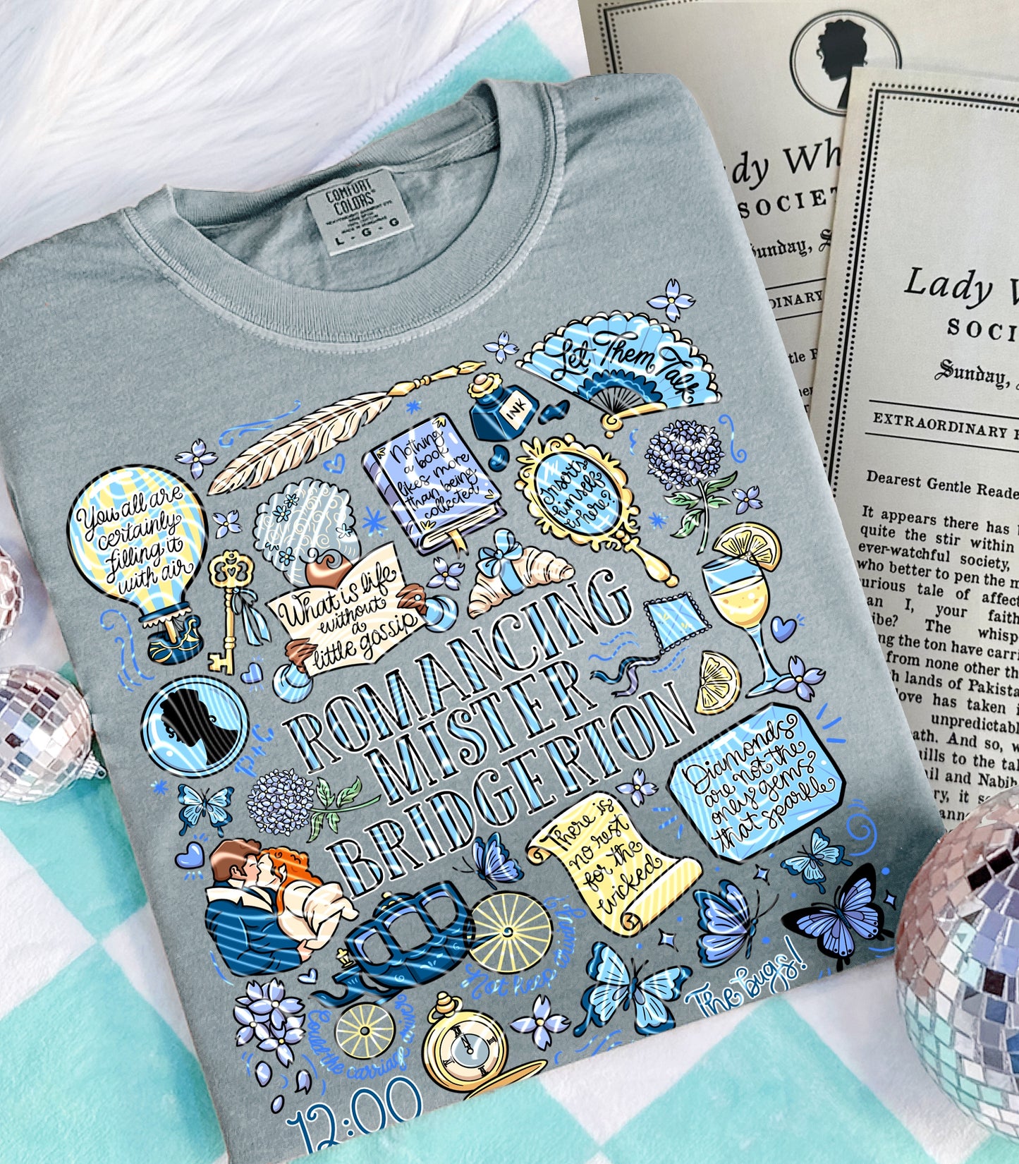 Romancing Mr. Bridgerton DTF Prints