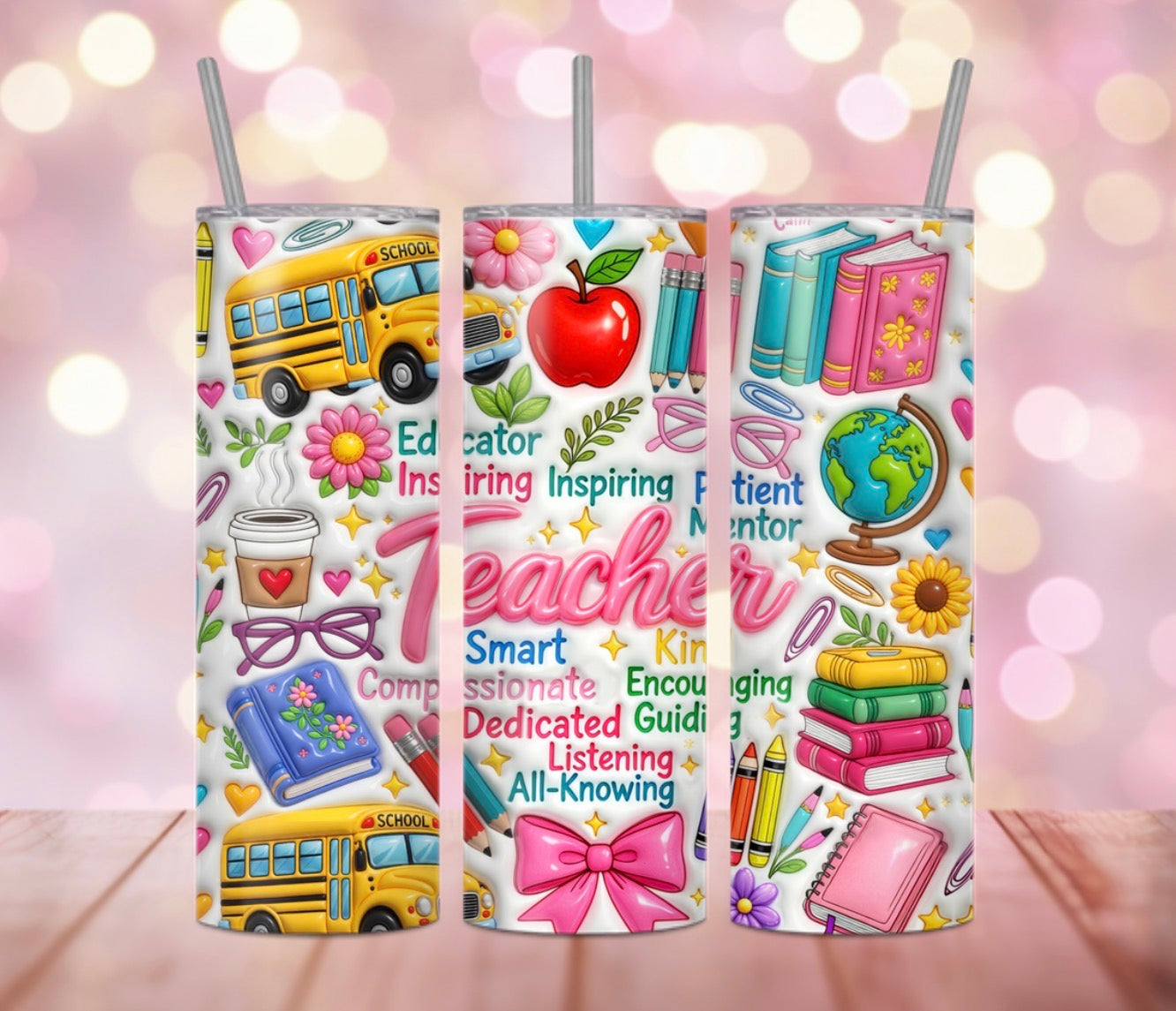 Teacher Inspirational Tumbler Wrap