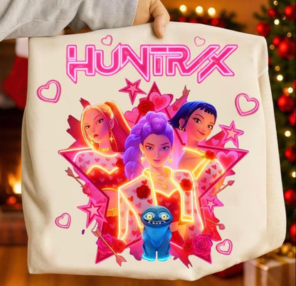 Huntrix Glowing Valentine DTF Prints