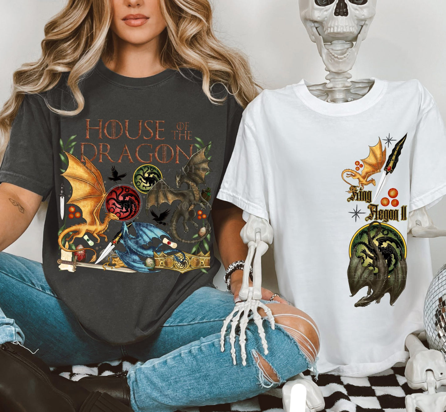 House Of Dragon (King Aegon II) DTF Print
