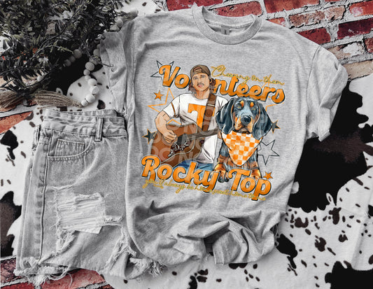 Cheering on Them Rocky Top  DTF Print