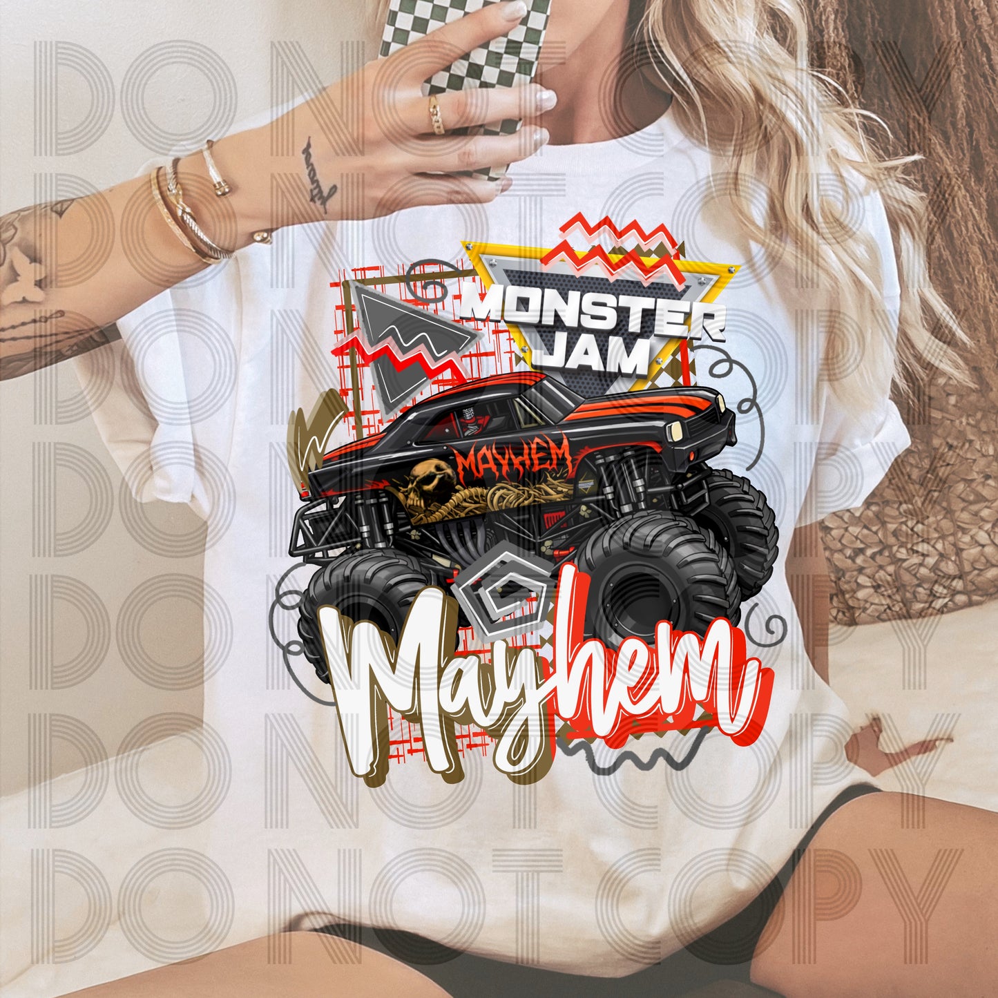 Retro Style MJ Mayhem DTF Prints