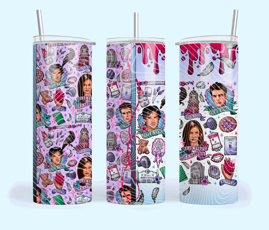 Dear Diary I Am A Vampire Tumbler Wrap