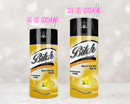 Be Gone Spray Lemon Black Top