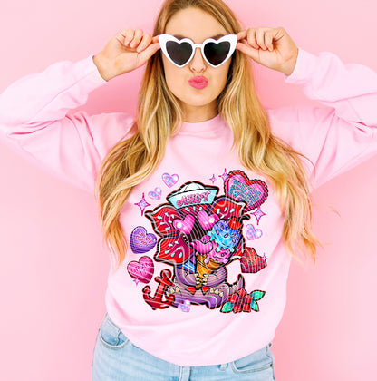 Ahoy Valentine Demogorgan DTF Print