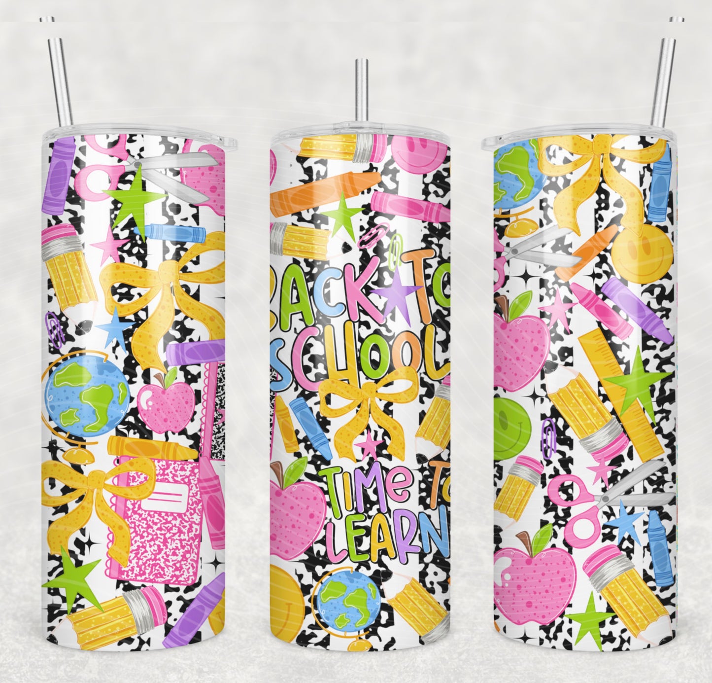 Back To School (Style 1) Tumbler Wrap