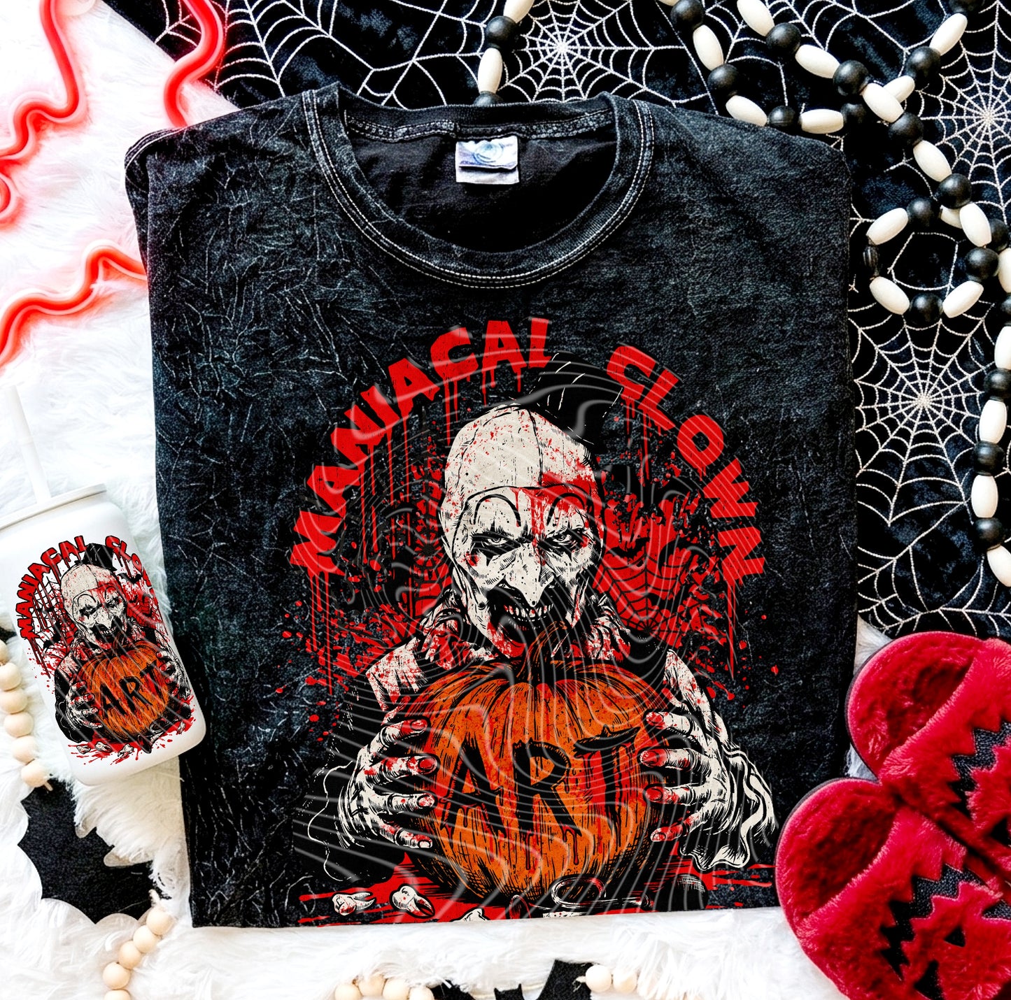 Maniacal Clown DTF Print