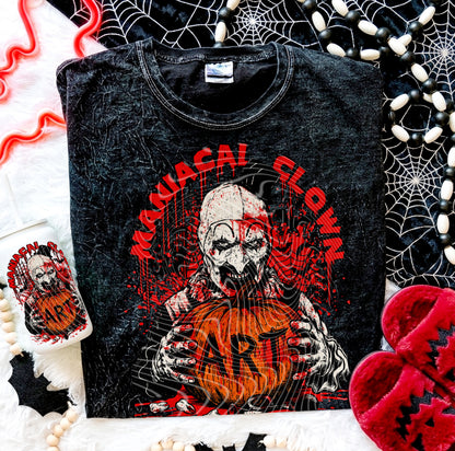 Maniacal Clown DTF Print