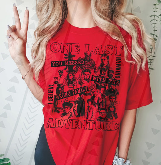 One Last Adventure (Single Color) DTF Prints