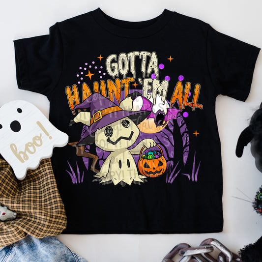 Gotta Haunt Them All DTF Prints