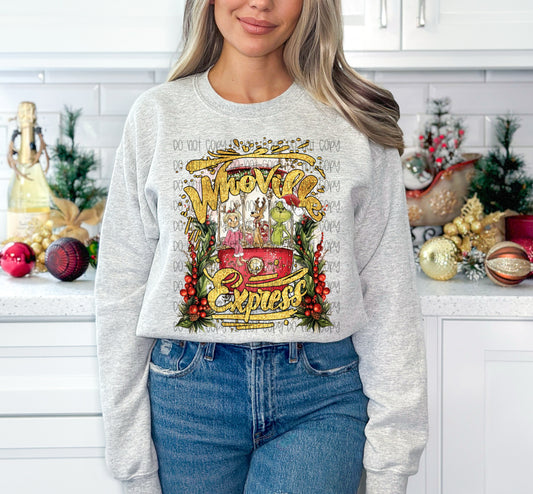 Whoville Express DTF Print