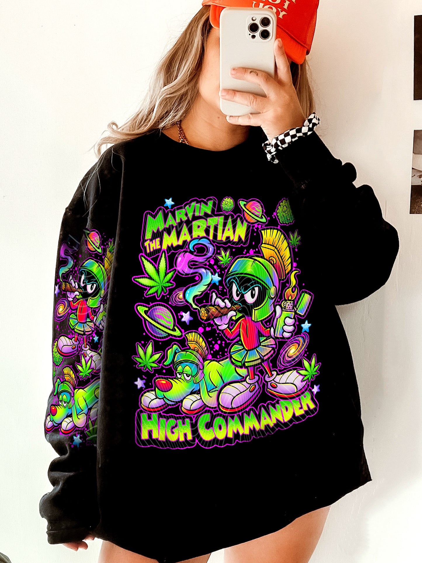 High Commander (Weed Design) DTF Print