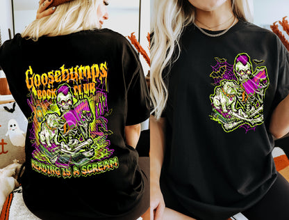 Goosebumps Book Club DTF Print