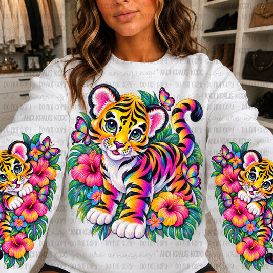 LFrank Tiger DTF Print