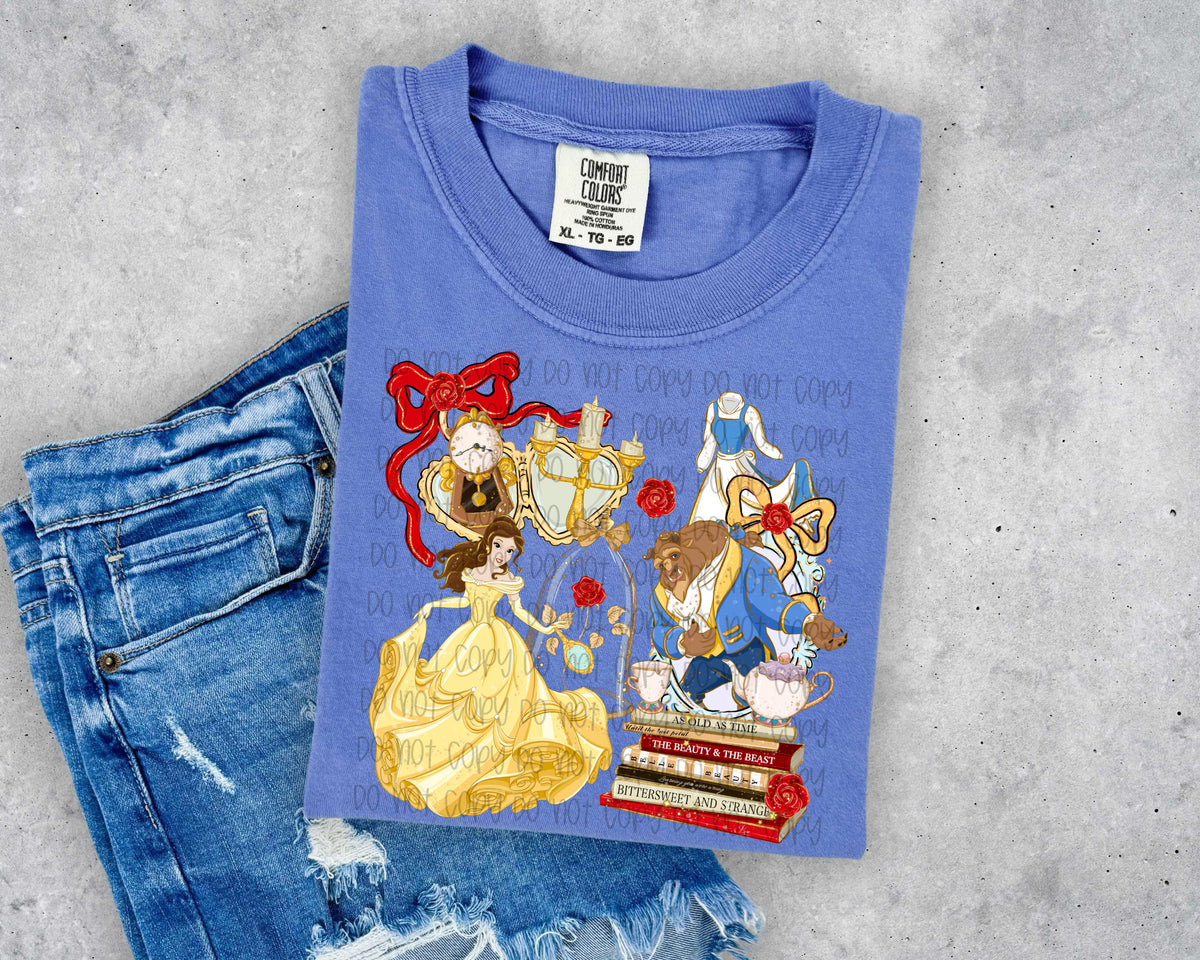 Belle Locket DTF Print