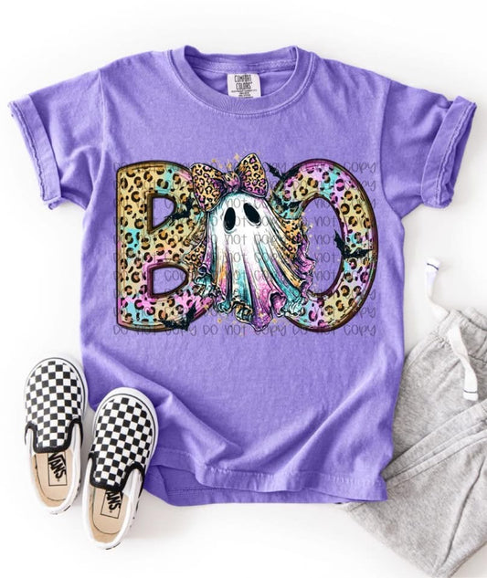 Boo Leopard Ghost DTF Prints