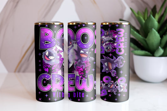 Boo Crew With A Bite Tumbler Wrap