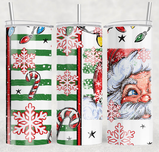 Santa Tumbler Wrap