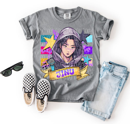 K-pop Jinu DTF Prints