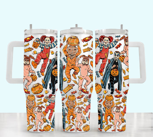 Support Your Local Trick ‘R Treaters 40 oz Tumbler Prints