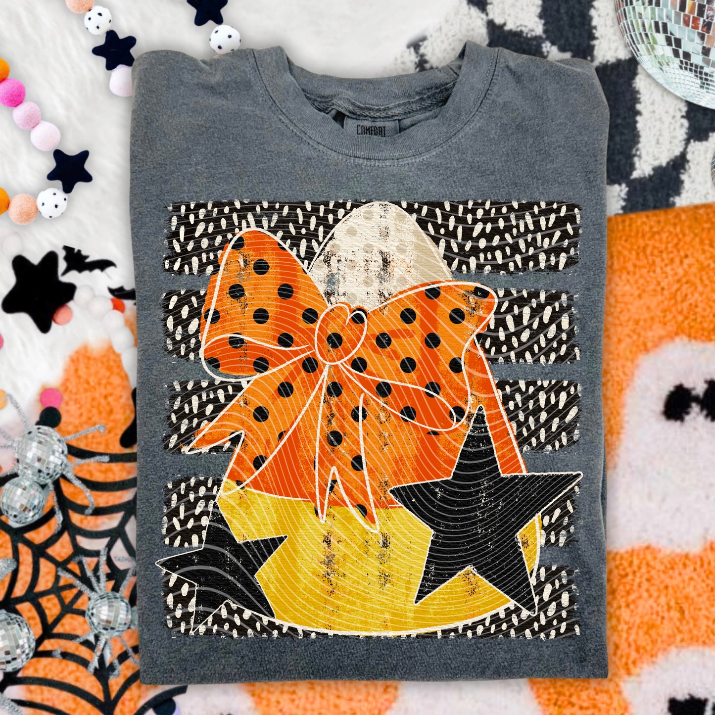 Candy Corn DTF Print