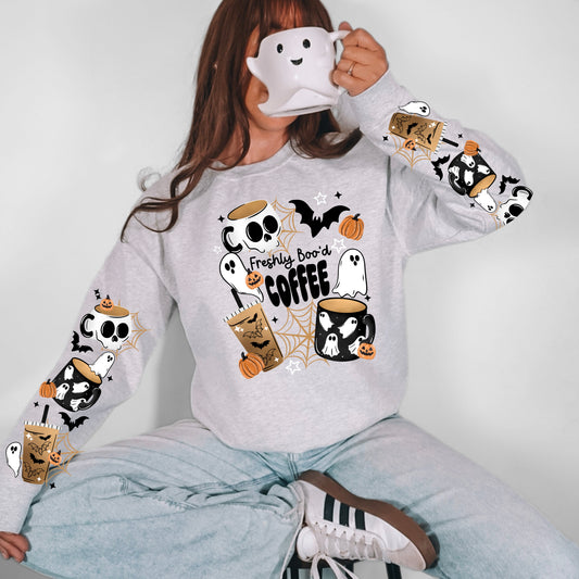 Freshly Boo’d Coffee DTF Print
