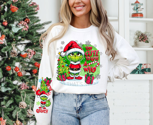 Too Cute To Give A Who DTF Prints