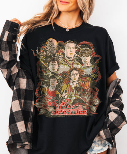 One Last Strange Adventure (Red Style) DTF Prints