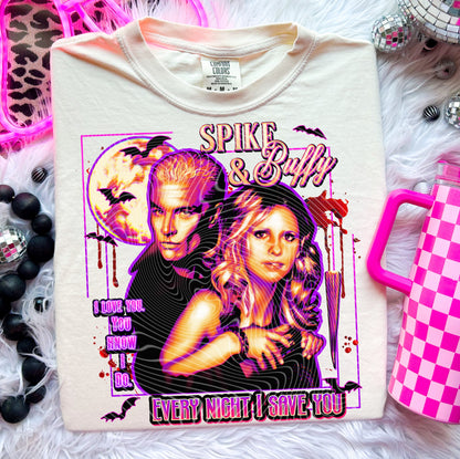 Spuffy Vampire DTF Print