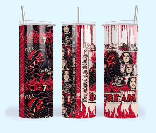 Scream 7 Tumbler Wrap