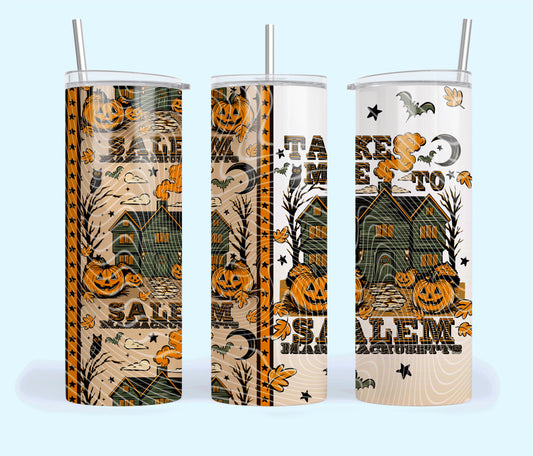 Take Me To Salem Tumbler Wrap
