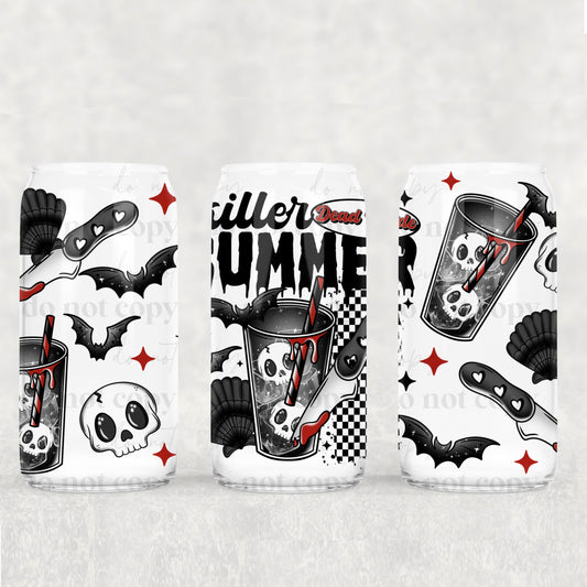 Killer Summer 16 oz Glass Wraps