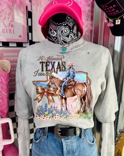 He’s Choosin’ Texas DTF Print