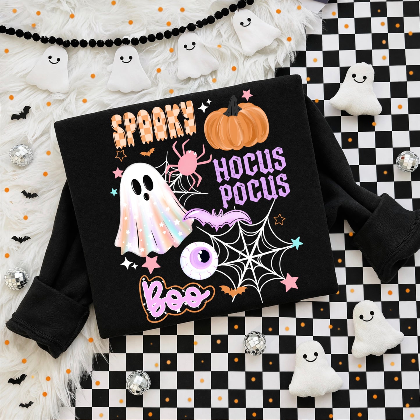 Spooky Hocus Pocus Boo DTF Print