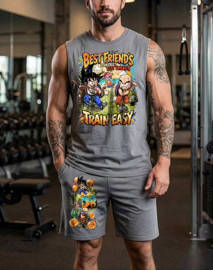 Goku Krillin DTF Print