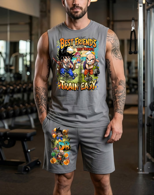 Goku Krillin DTF Print