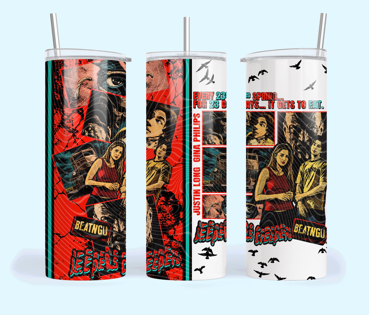 Jeepers Creepers Tumbler Wrap