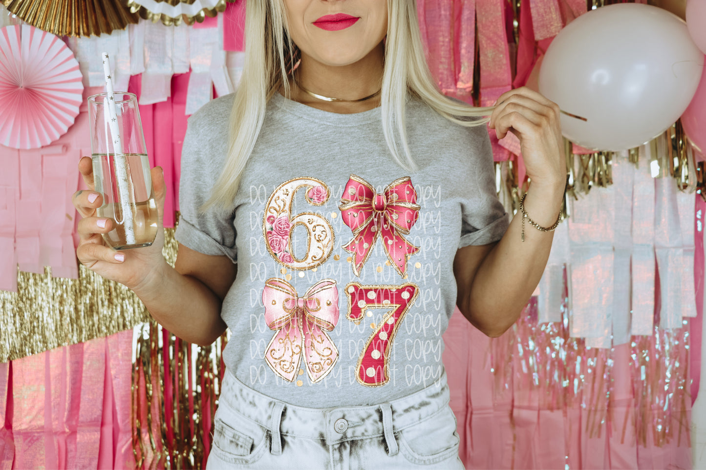 Coquette 6 7 DTF Print