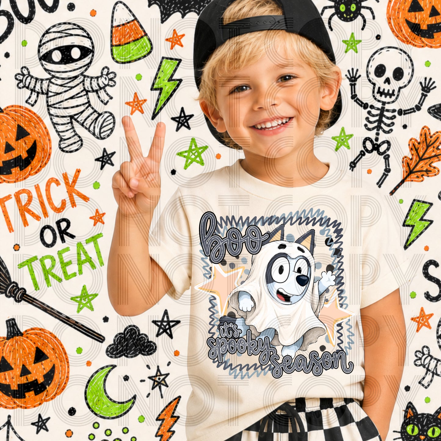 Boo It’s Spooky Season DTF Print