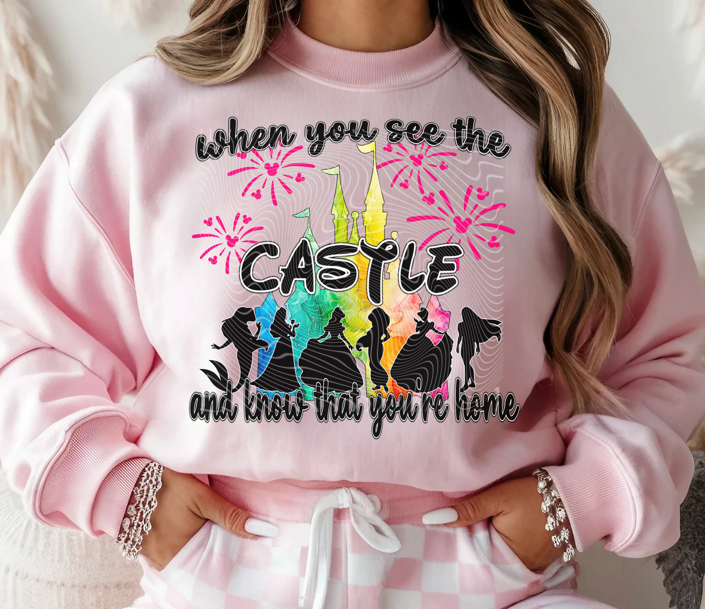 When You See The Castle DTF Print