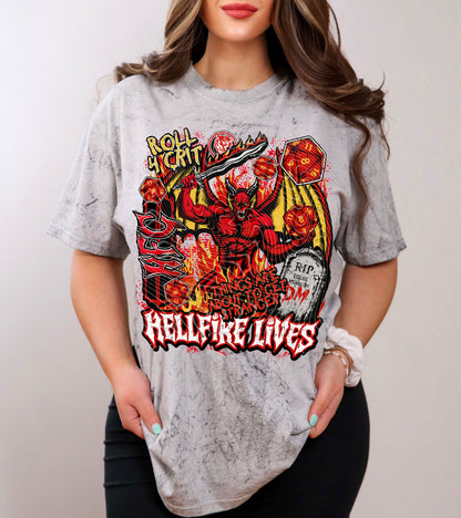 Hellfire Lives (Double Sleeve) DTF Print