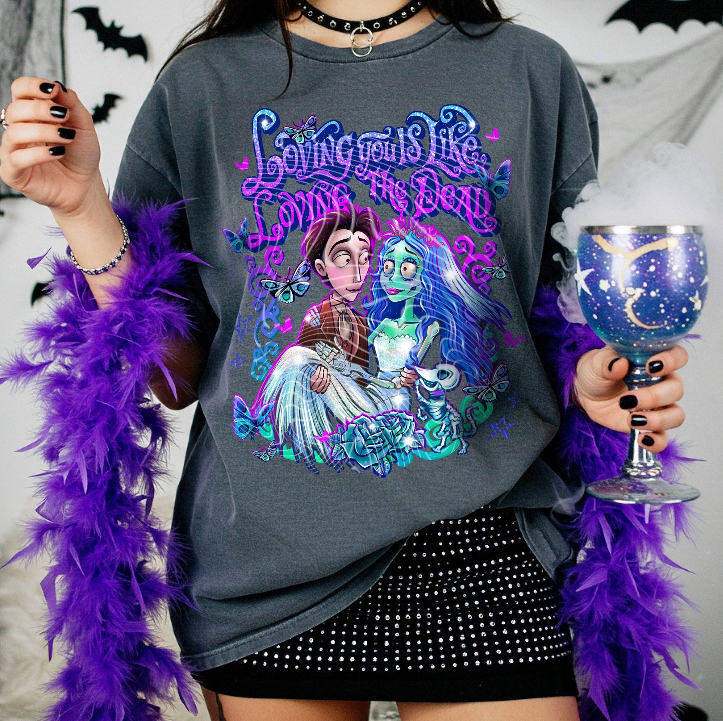 Burton Corpse Bride (Double Sleeve) DTF Prints