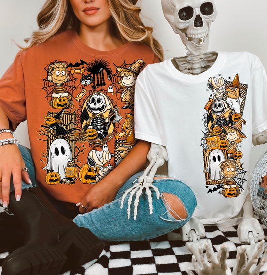 CB Orange Halloween DTF Prints