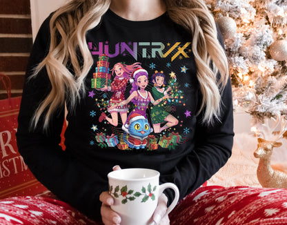 Christmas K-pop Huntrix Design DTF Prints