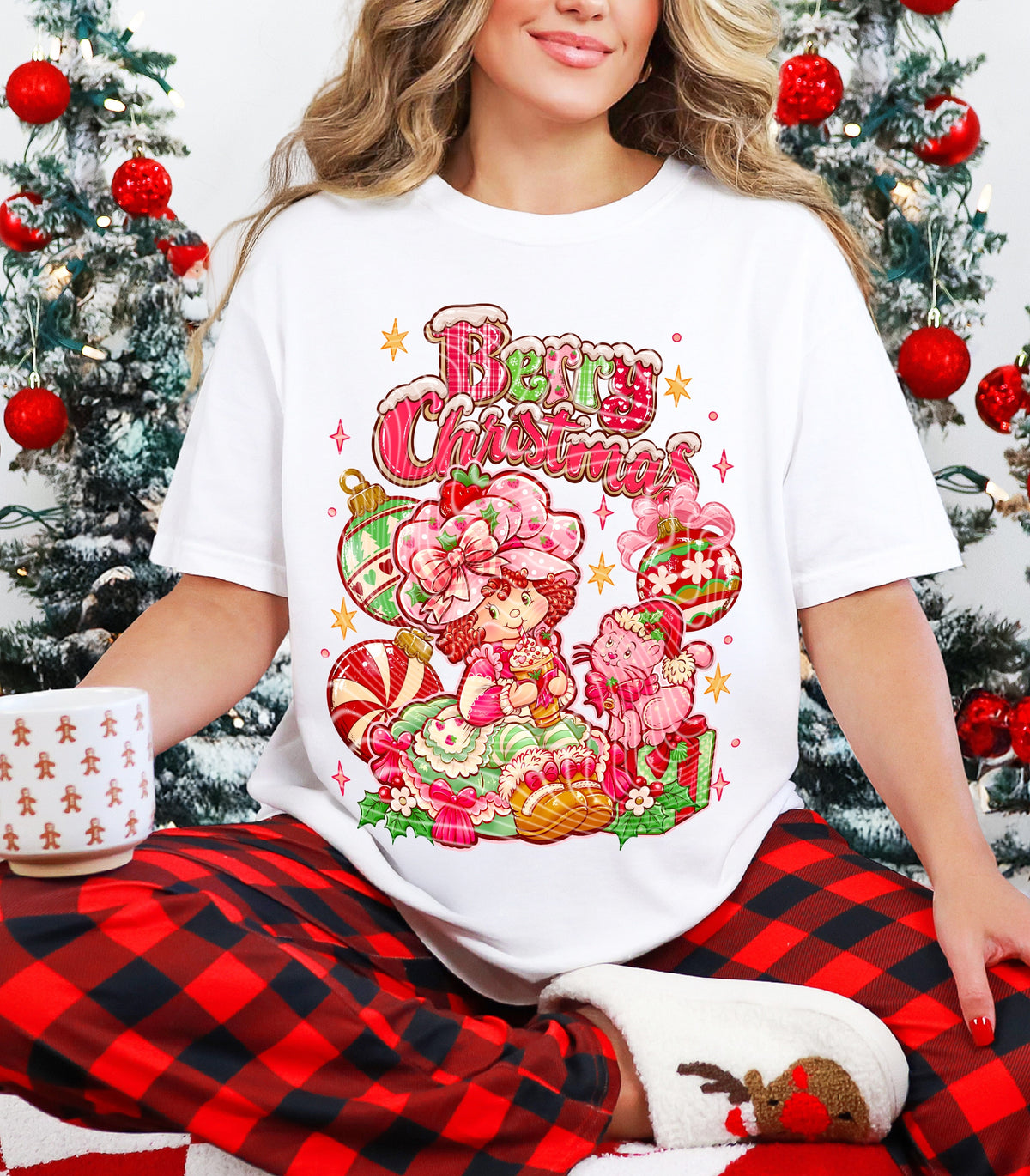 Berry Christmas DTF Print