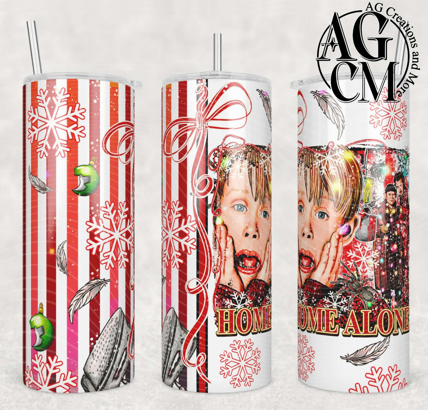 Christmas Home Alone Tumbler Wrap