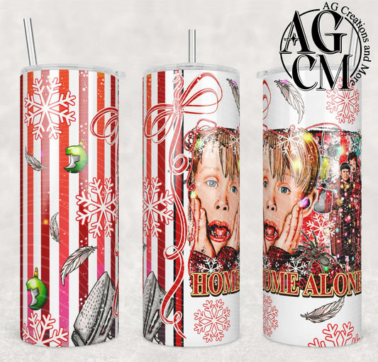 Christmas Home Alone Tumbler Wrap