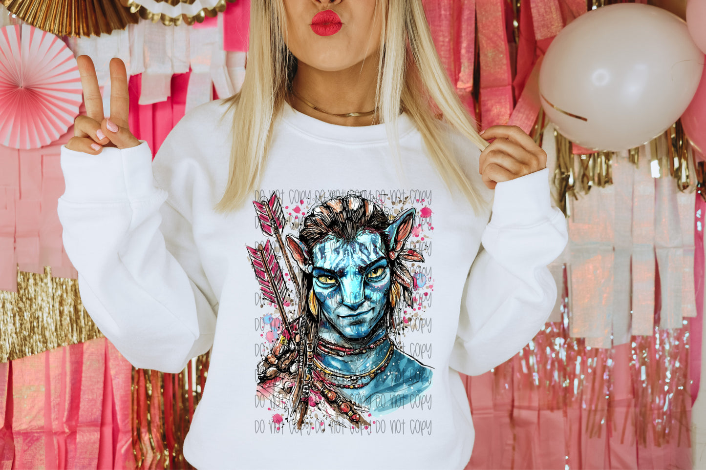 Hearts & Arrows Avatar DTF Prints